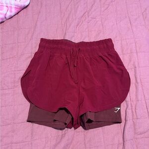 Gymshark 2 in 1 shorts